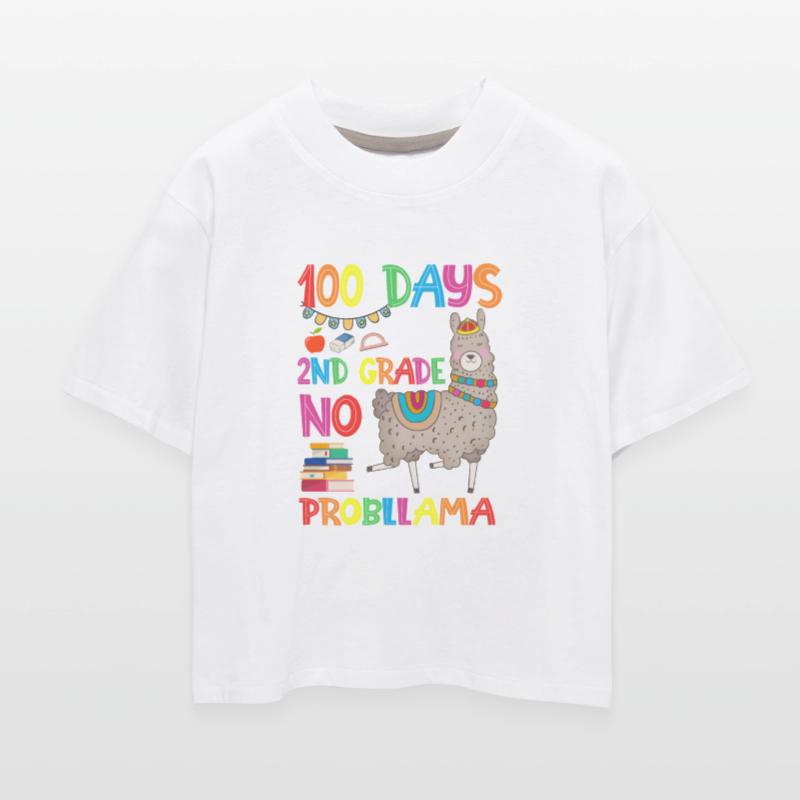100 days of 2nd grade no probllama