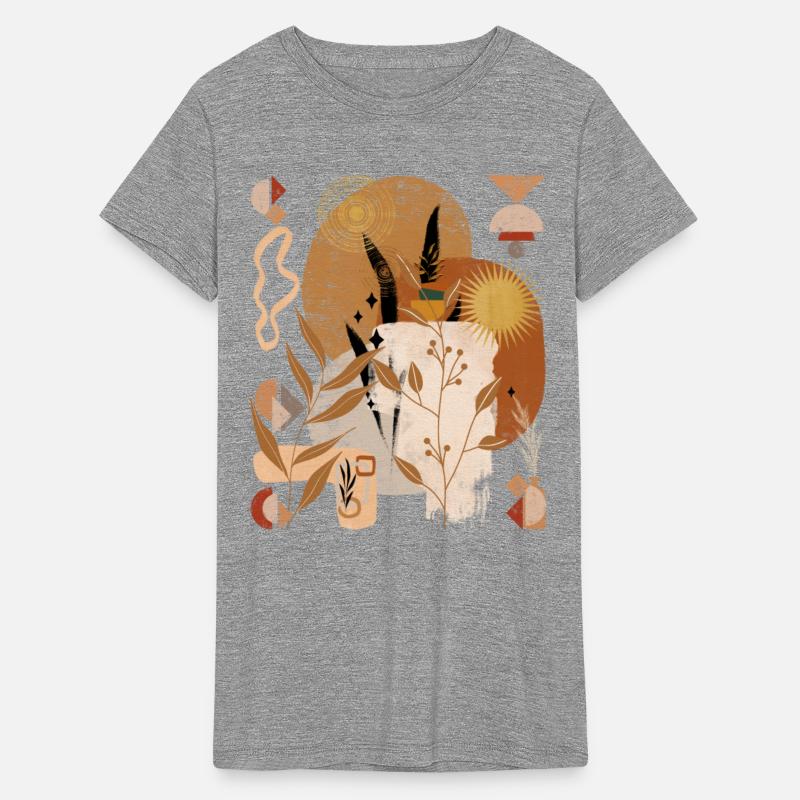 Abstract Aesthetic Bohemian Autumn Fusion