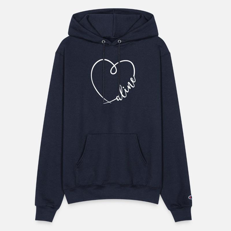 Aline Name Heart Calligraphy