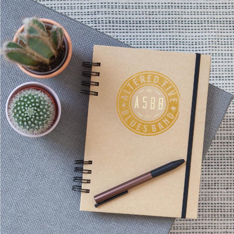 Altered Five Blues Band Mini Badge