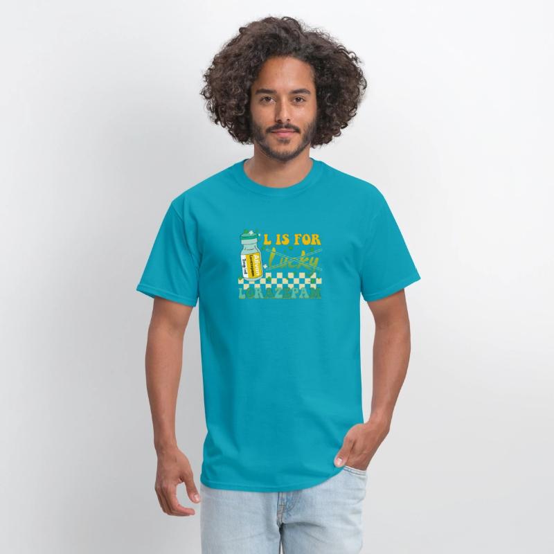 Ativan L Is For Lorazepam Not Luck Nurse T-Shirt