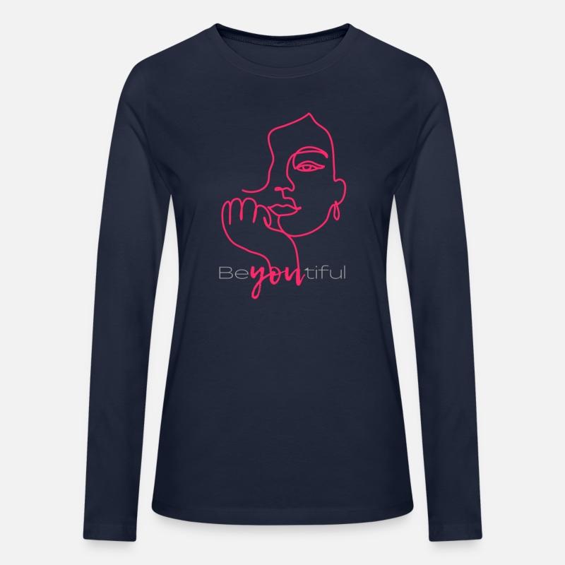 Be You Beautiful Feminine T Shirt Design