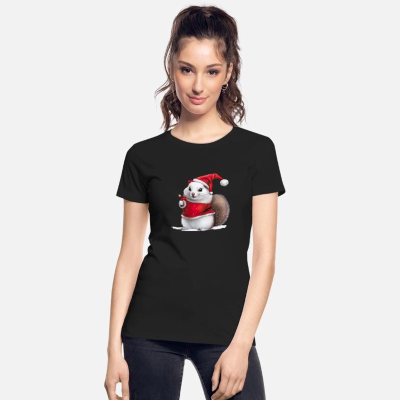 Best cute christmas squirrel design
