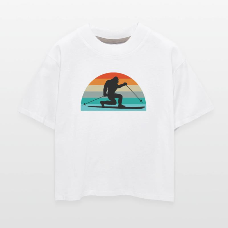 Bigfoot Telemark Skiing Rainbow