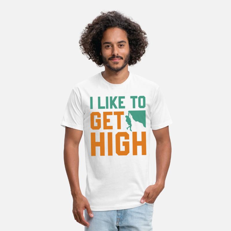 Bouldering Hiking Climbing - I Like To Get High