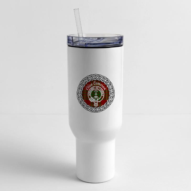 Cameron surname Scottish tartan t shirt