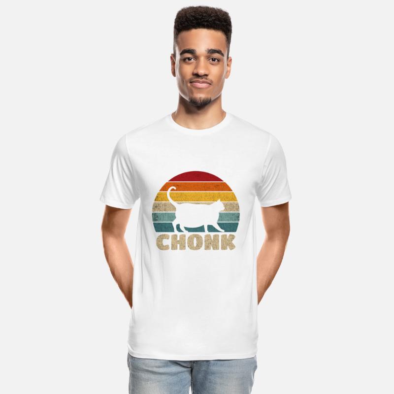Chonk Clothing Distressed 70s Retro Style Funny