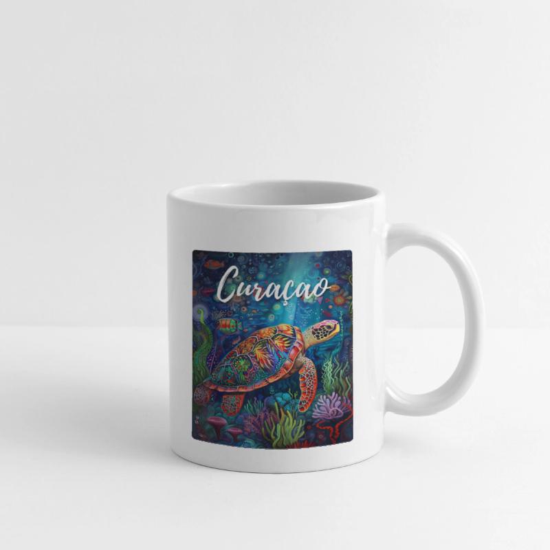 Curacao Turtle Caribbean Vintage