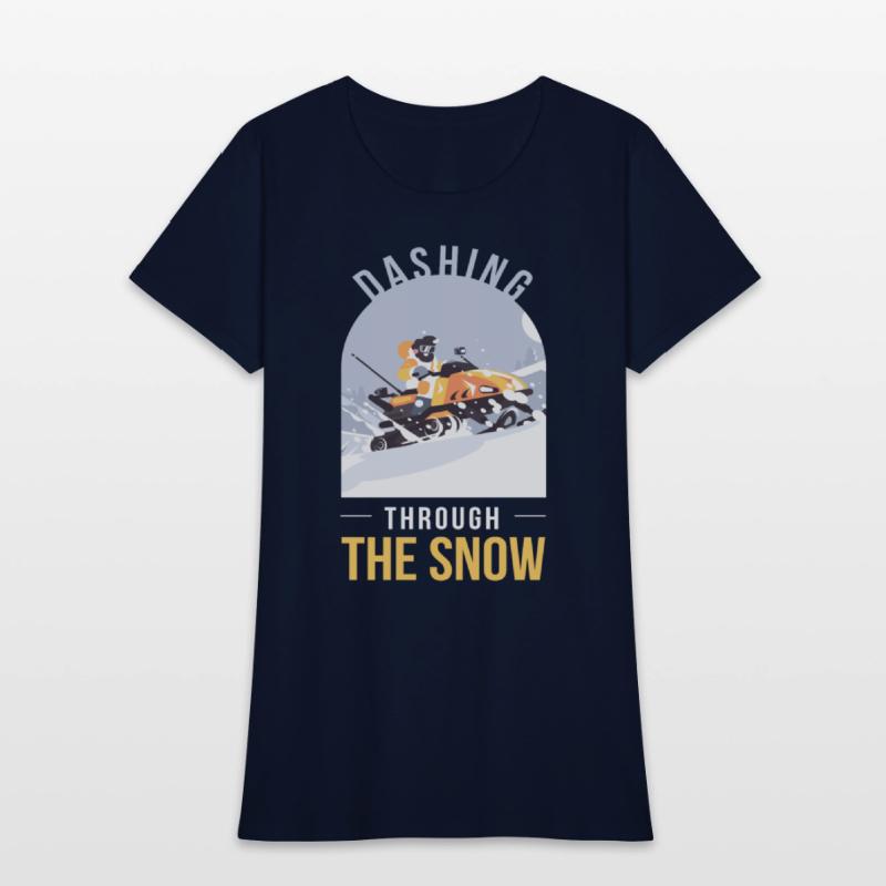 Dashing through the Snow Snowmobile
