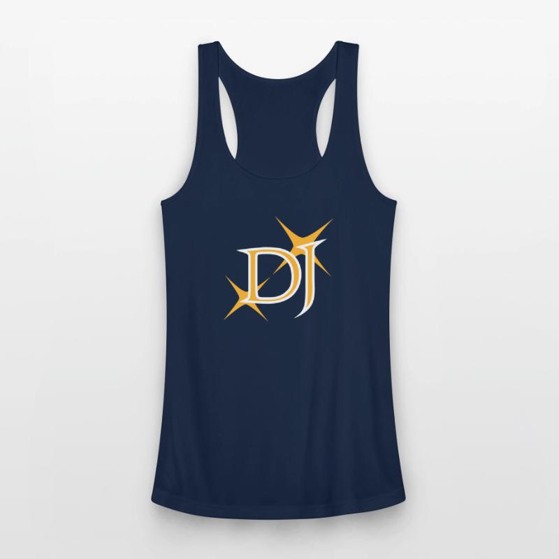 DJ Deejay Star Dance Club Disco Music Party Logo