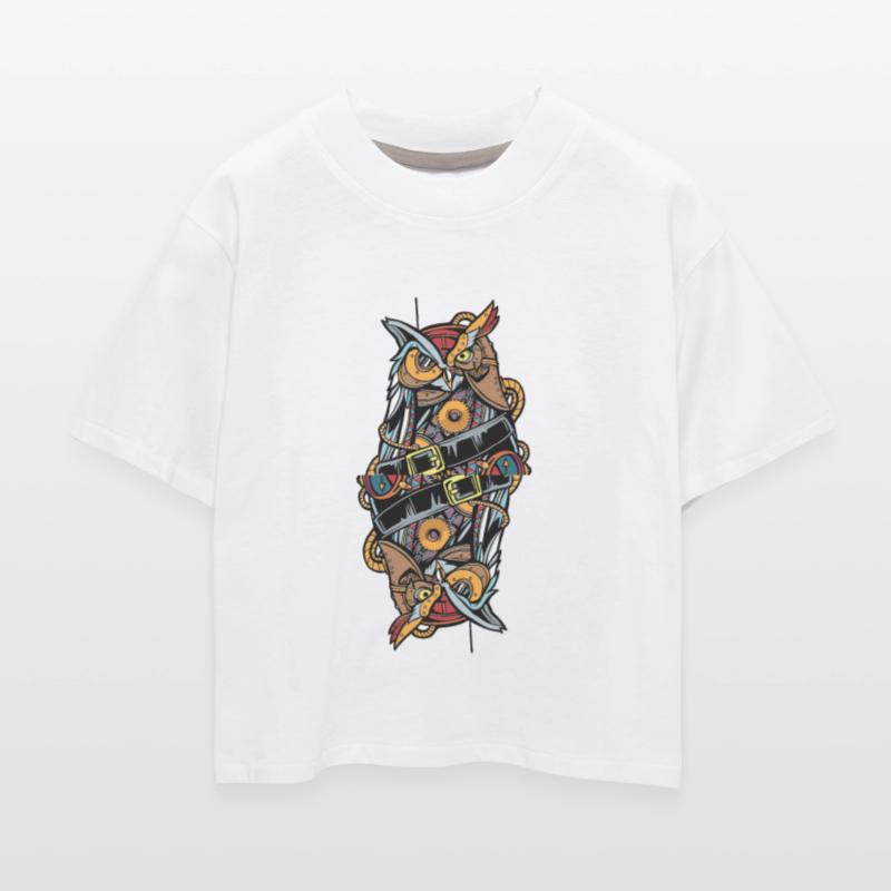 Eagle Owl Steampunk Card Game King of Spades Poker