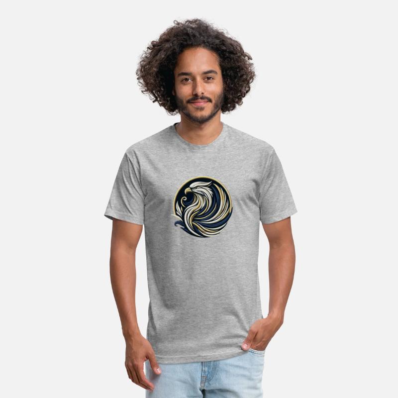 Eagle Swirl Embroidered Tee