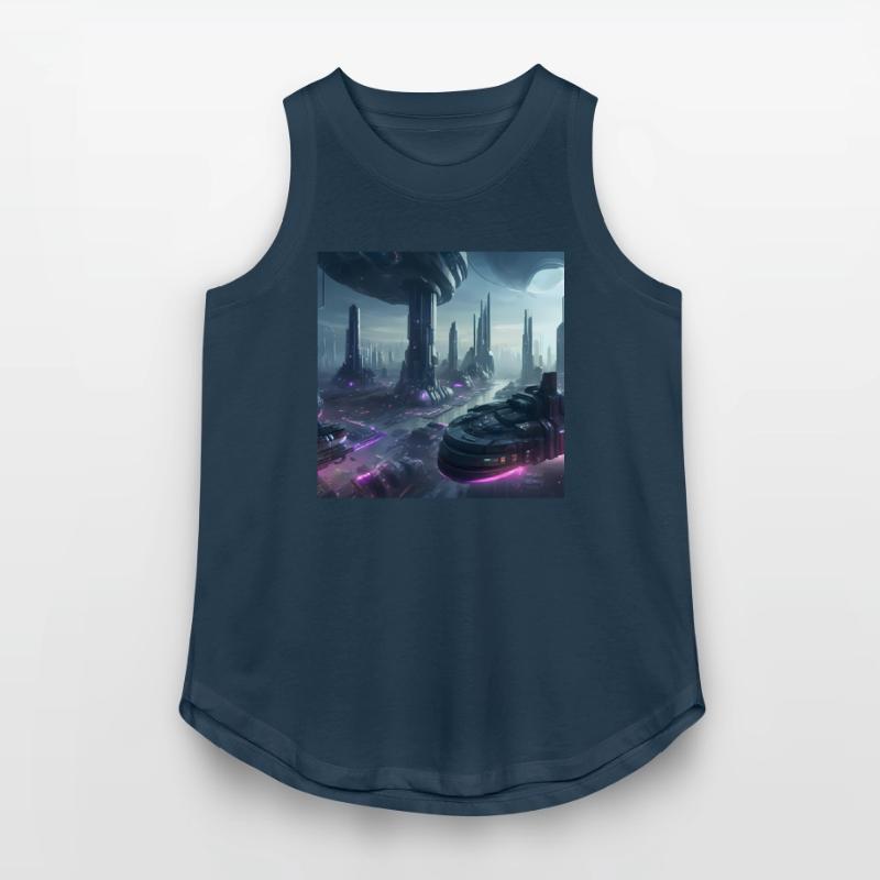 Ethereal Alien Planet Landscape