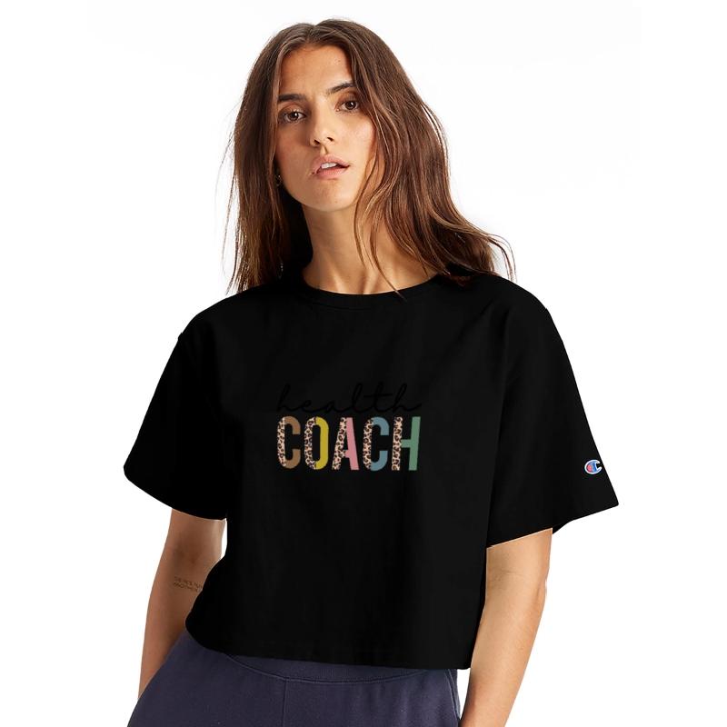 Fitness Heath Coaching Dietitian Leopard Print Hea