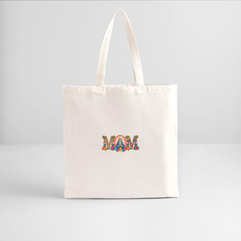 Floral Mom Mother Mary Leopard Rainbow