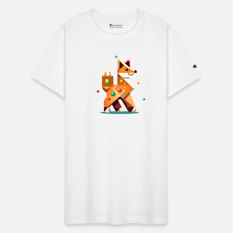 Fox in gingerbread style -creative Christmas motif