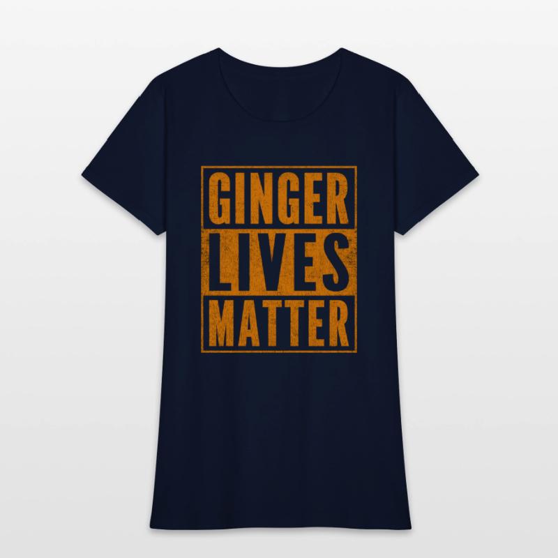 Funny Ginger Lives Matter Old School Graphic