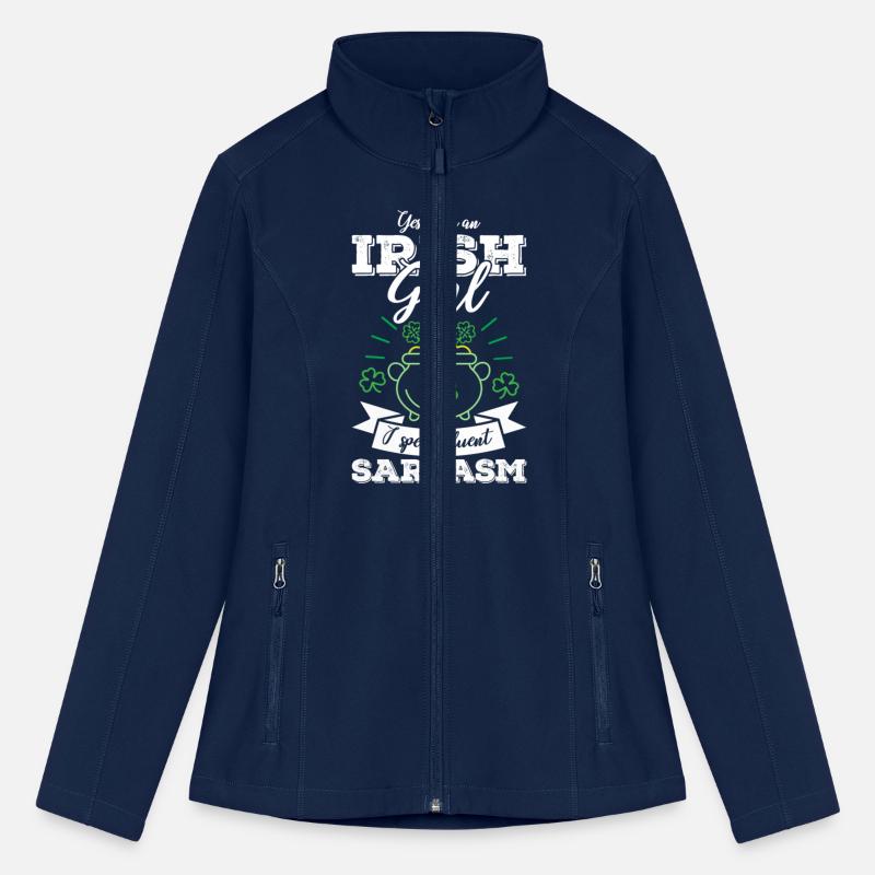 Funny iris h girl woman St Patrick s day