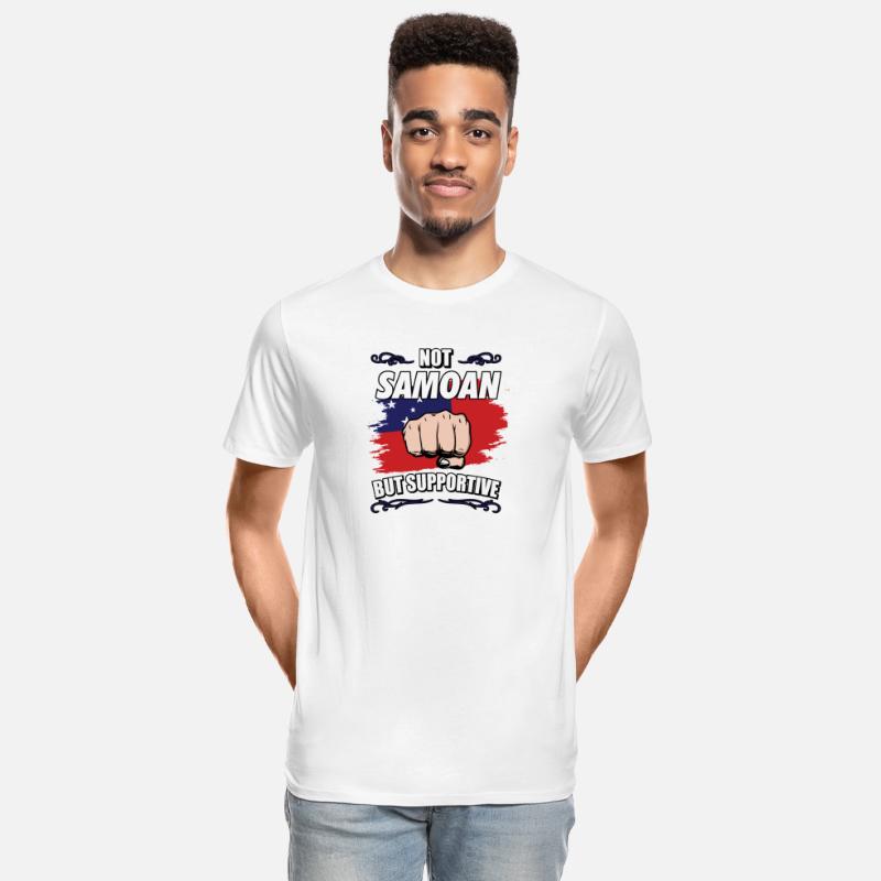 Not Samoan But Supportive Travel Tourist Samoan