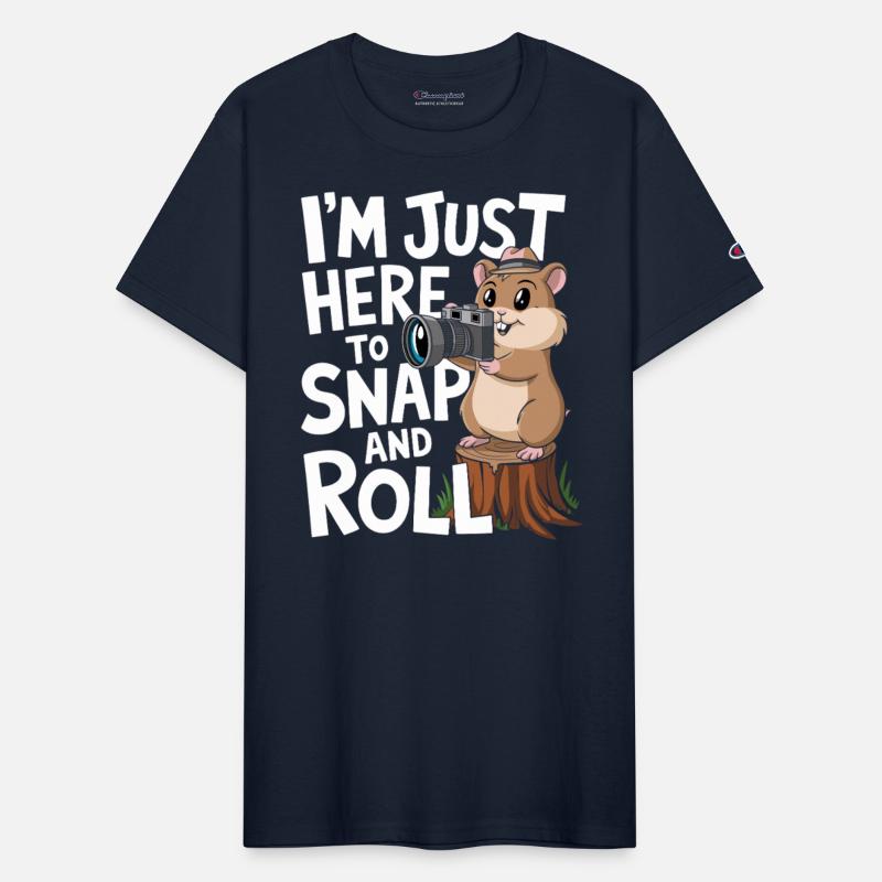 Photographer Hamster Snap And Roll Fun