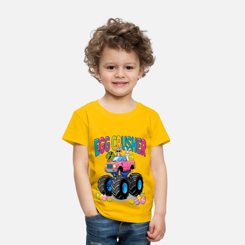 Pink Egg Crusher Monster Truck Easter