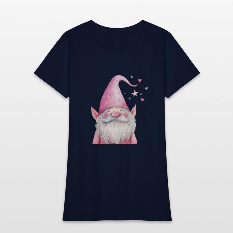 Pink Sparkle Gnome Clipart Images, Girly clipart,