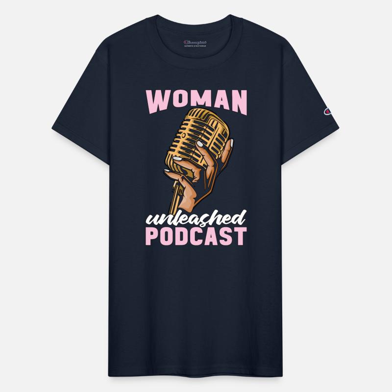 Podcasting Woman Unleashed Podcast Microphone