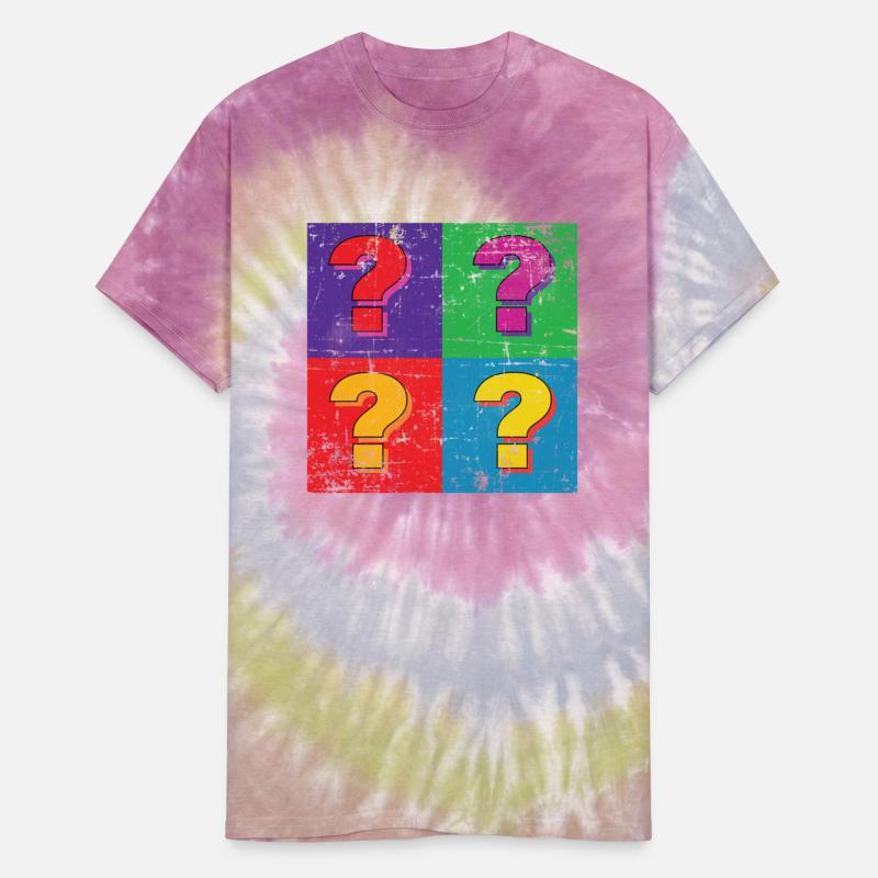 Retro Pop Art Question Marks