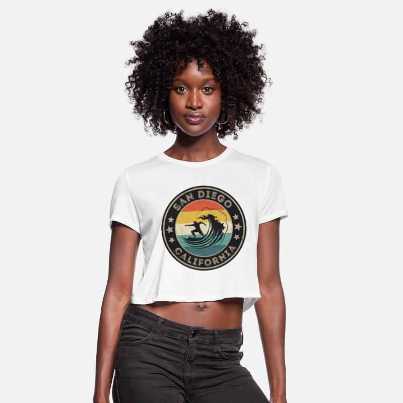 San Diego California Surfing Tee San Diego