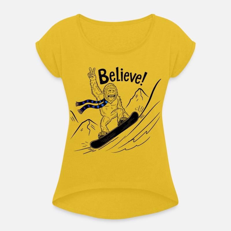 Sasquatch Bigfoot Snowboard Snowboarder