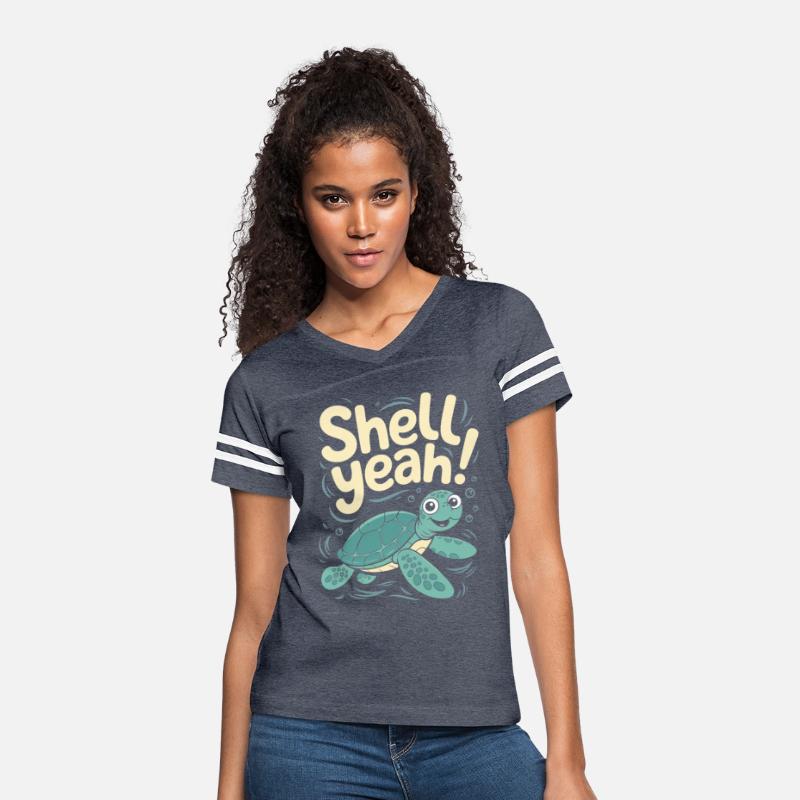 Shell Yeah Turtle Shirt - Fun Ocean Animal Tee