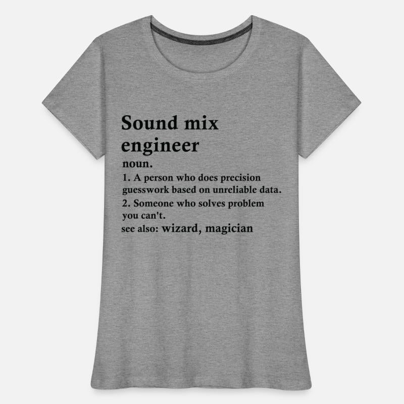 Sound Mix Engineer Funny Definition