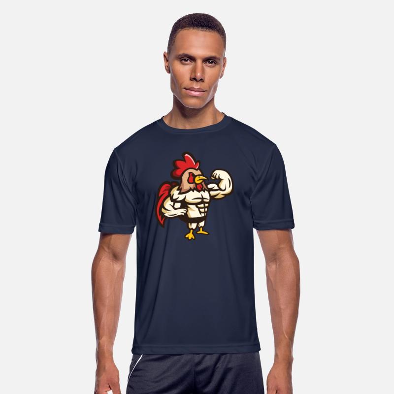 Strong Bodybuilder Rooster