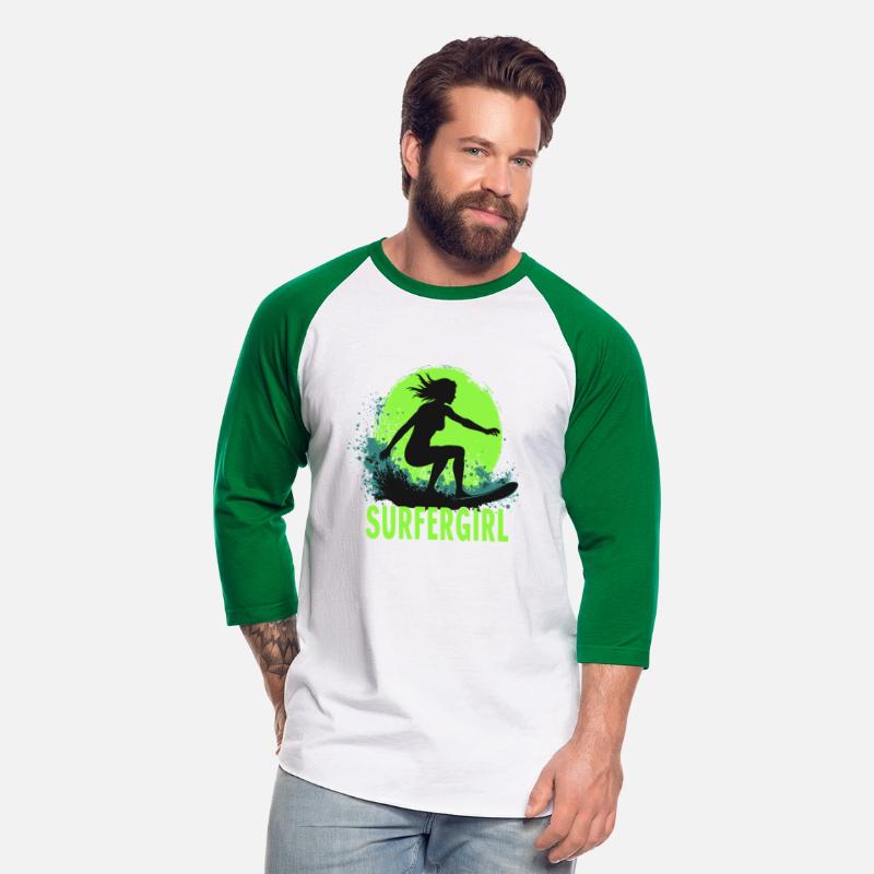 Surfer Girl Female Surfer Surfing Waves