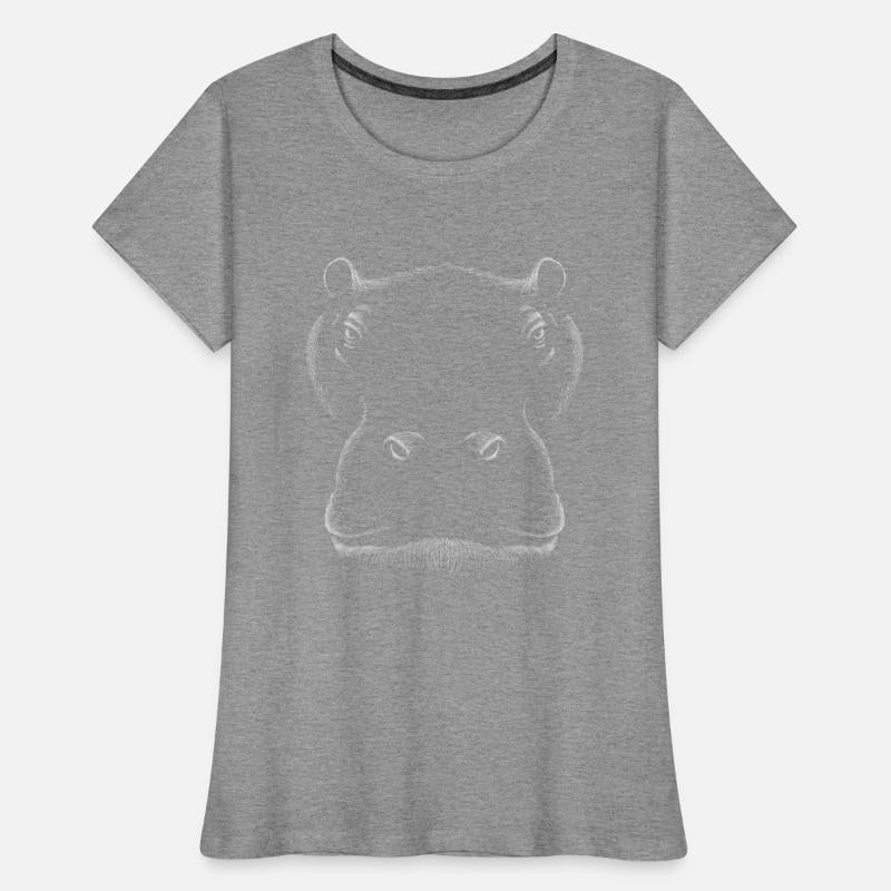 The drawing of hippo