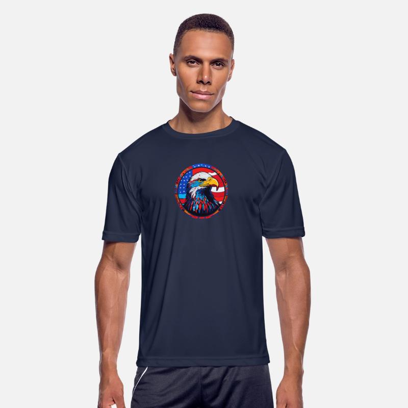 The Majestic Eagle t shirt design