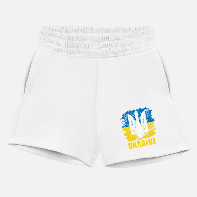 Ukraine Flag With Ukraine Symbol