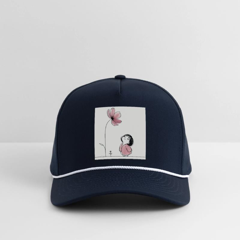 Whimsical Girl with Blossom