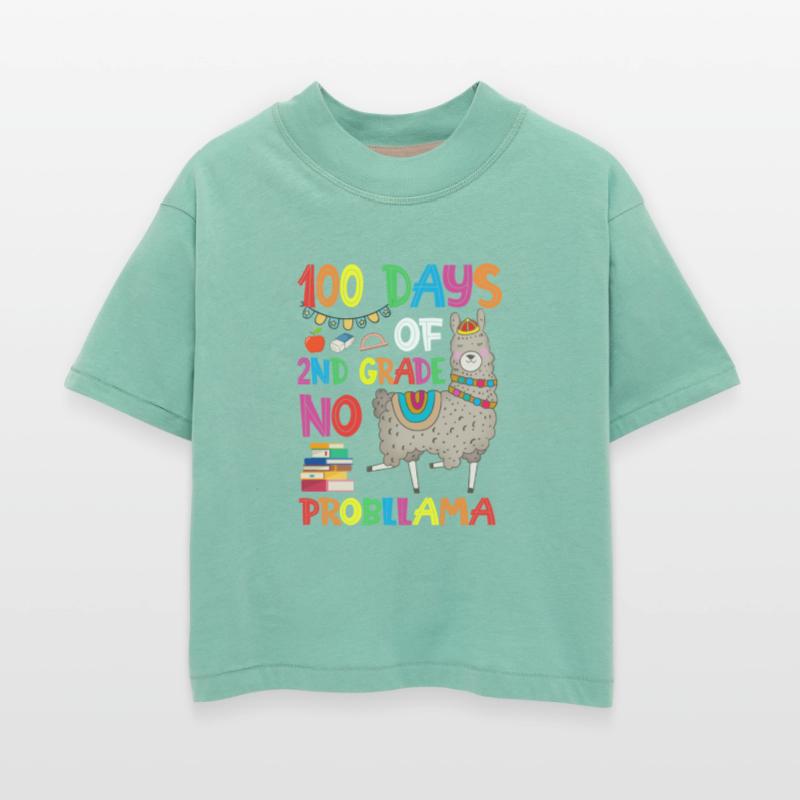 100 days of 2nd grade no probllama