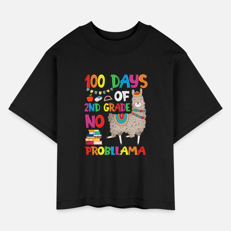 100 days of 2nd grade no probllama