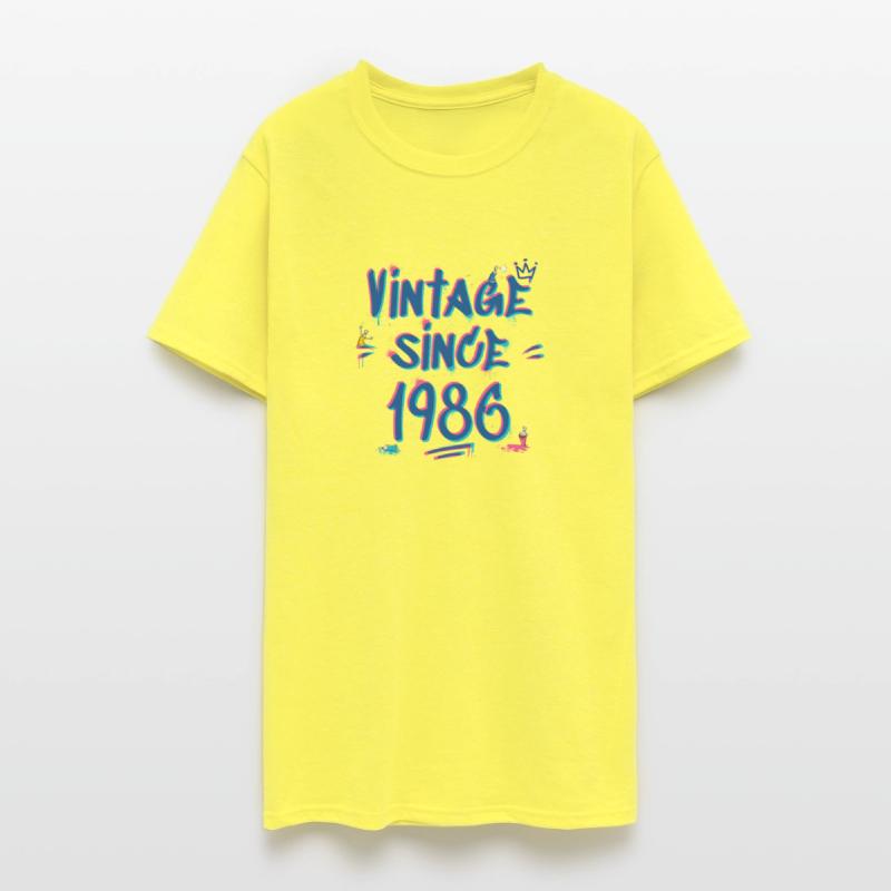 1986 Vintage Graffiti Glitch - 39 Years of Style