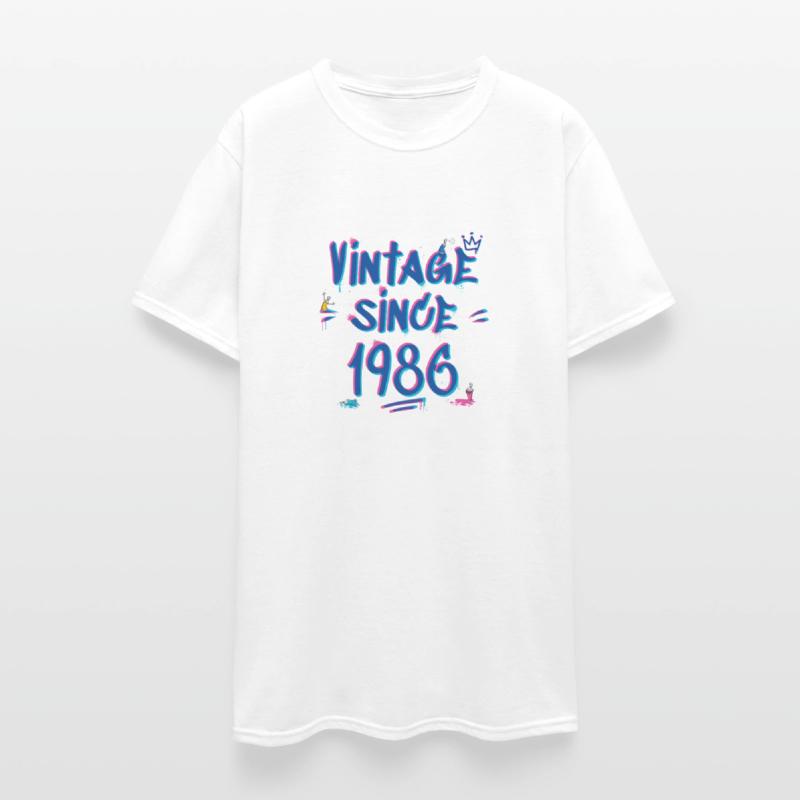 1986 Vintage Graffiti Glitch - 39 Years of Style