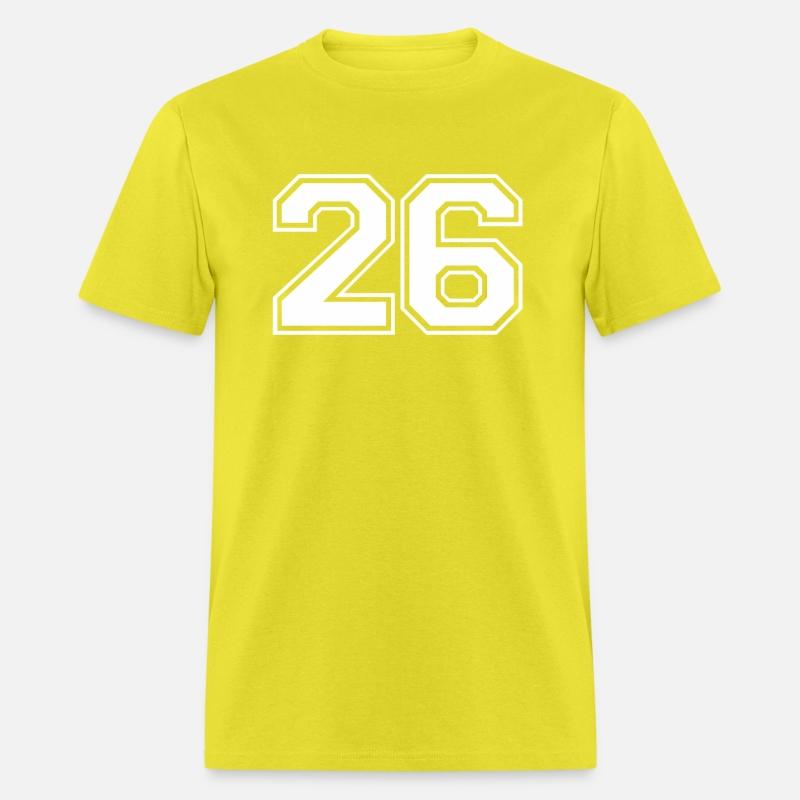 26 Sports Number Fan Best Player Numbers Game Winn