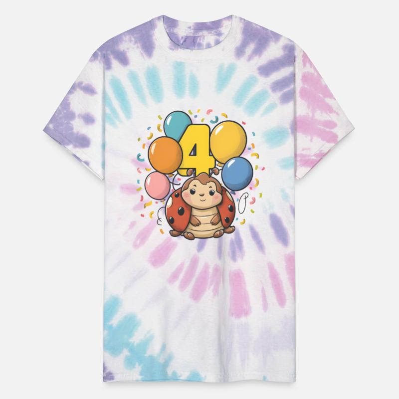 4th Birthday Ladybug Ladybugs Children's Birthday