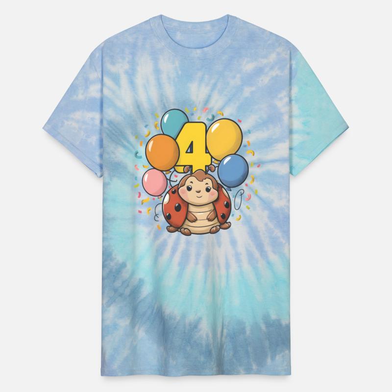 4th Birthday Ladybug Ladybugs Children's Birthday