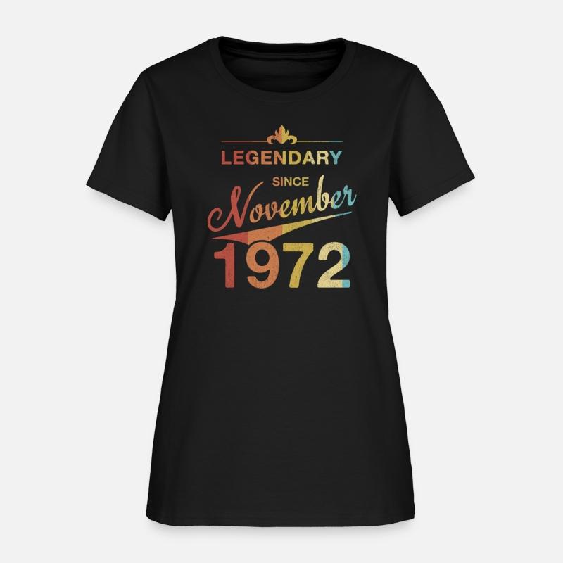 50th Birthday 50 Year Old Born November 1972 Gift