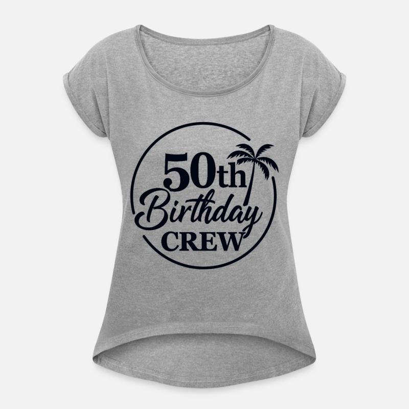 50th Birthday Crew Funny Birthday Shirt
