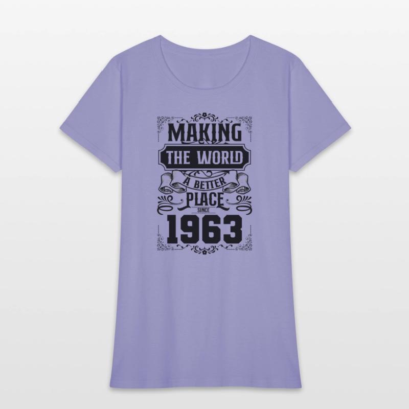 60 Making The World A Better Place Since 1963