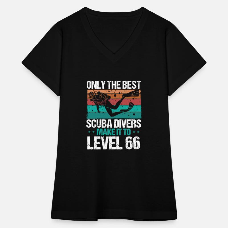 66 Scuba Diving Level 66 Year Diver Snorkeling
