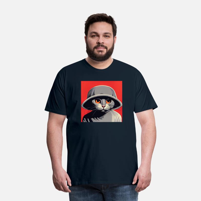 A cat that is wearing a hat